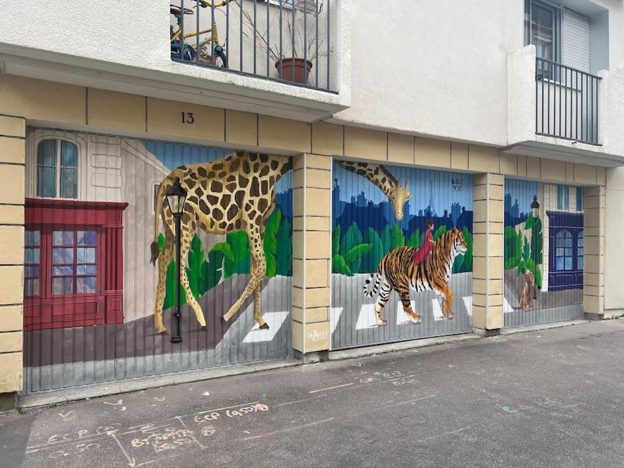 Luxe Studio Chic Aux Buttes-Aux-Cailles A 5Min Du Metro, Parking Prive Disponible Parijs Buitenkant foto